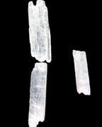 Clear Kunzite 3 crystals from Afghanistan 5-19g in sunlight - Rocks and Things Store