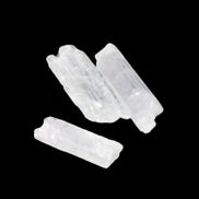 Clear Kunzite 3 crystals from Afghanistan 5-19g in sunlight - Rocks and Things Store