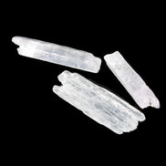 Clear Kunzite 3 crystals from Afghanistan 5-19g in sunlight - Rocks and Things Store