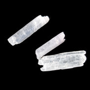 Clear Kunzite 3 crystals from Afghanistan 5-19g in sunlight - Rocks and Things Store