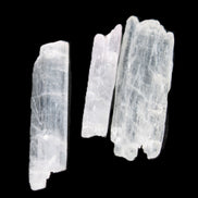 Clear Kunzite 3 crystals from Afghanistan 5-19g in sunlight - Rocks and Things Store