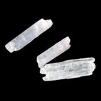 Clear Kunzite 3 crystals from Afghanistan 5-19g Rocks and Things