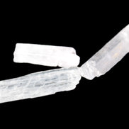 Clear Kunzite 3 crystals from Afghanistan 5-19g Rocks and Things