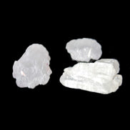 Clear Kunzite three crystals from Afghanistan 5-19g Rocks and Things