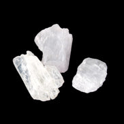 Clear Kunzite three crystals from Afghanistan 5-19g Rocks and Things