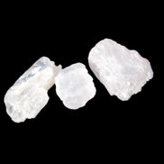 Clear Kunzite three crystals from Afghanistan 5-19g Rocks and Things