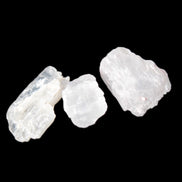 Clear Kunzite three crystals from Afghanistan 5-19g Rocks and Things