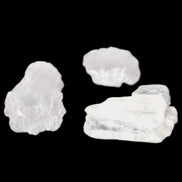 Clear Kunzite three crystals from Afghanistan 5-19g Rocks and Things