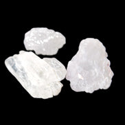 Clear Kunzite three crystals from Afghanistan 5-19g Rocks and Things