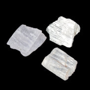 Clear Kunzite three crystals from Afghanistan 5-19g Rocks and Things