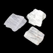 Clear Kunzite three crystals from Afghanistan 5-19g Rocks and Things