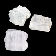 Clear Kunzite three crystals from Afghanistan 5-19g Rocks and Things