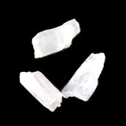 Clear Kunzite three crystals from Afghanistan 5-19g Rocks and Things