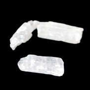 Clear Kunzite three crystals from Afghanistan 5-19g Rocks and Things