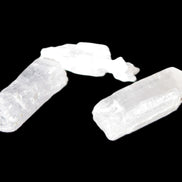 Clear Kunzite three crystals from Afghanistan 5-19g Rocks and Things