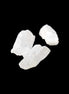 Clear Kunzite 3 crystals from Afghanistan 5-19g in sunlight - Rocks and Things Store