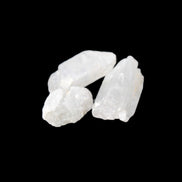 Clear Kunzite 3 crystals from Afghanistan 5-19g in sunlight - Rocks and Things Store