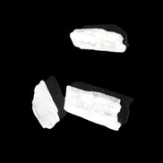 Clear Kunzite three crystals from Afghanistan 5-19g Rocks and Things