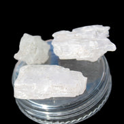 Clear Kunzite three crystals from Afghanistan 5-19g Rocks and Things