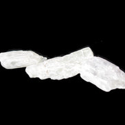 Clear Kunzite three crystals from Afghanistan 5-19g Rocks and Things