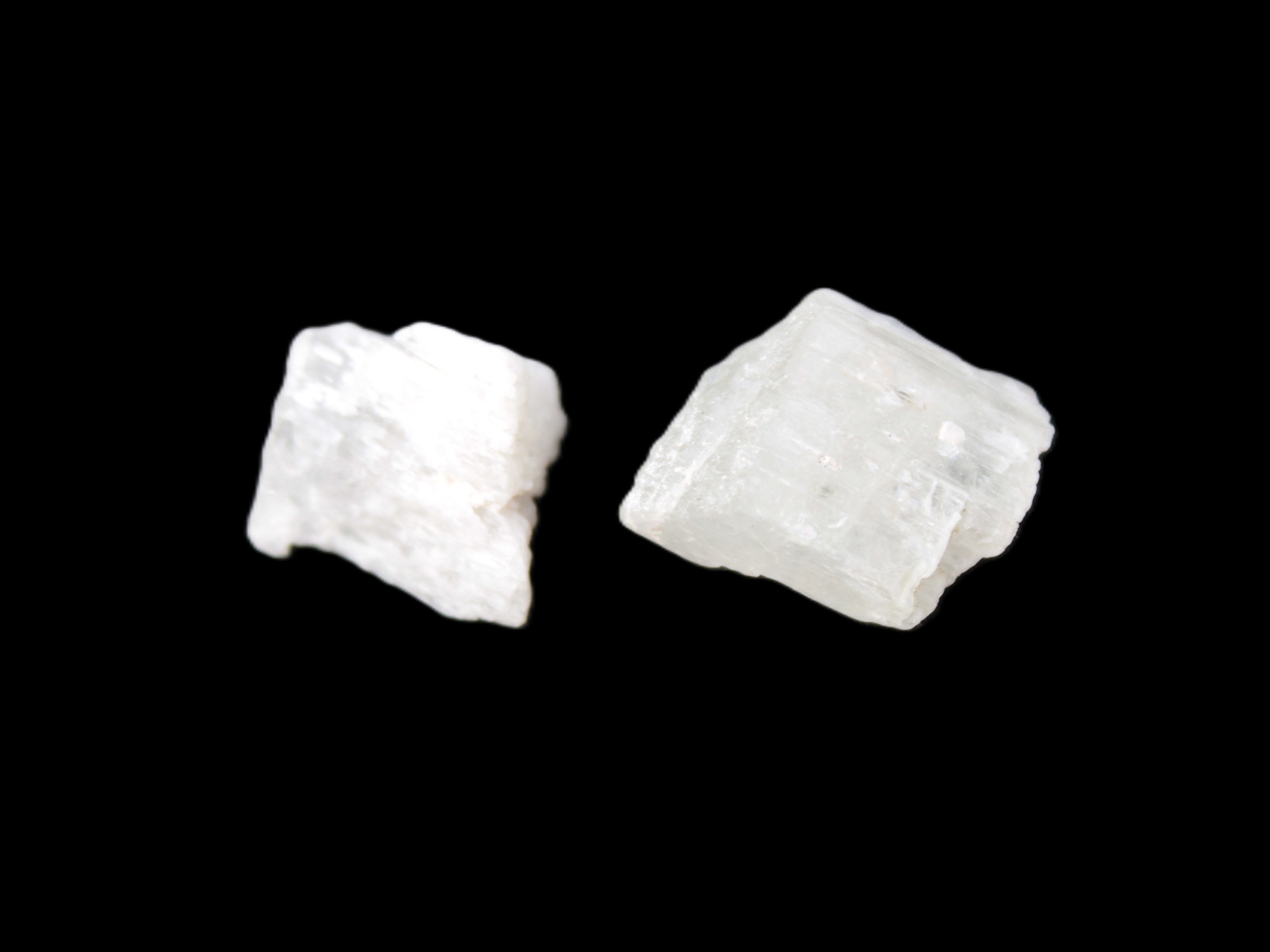 Clear Kunzite 2 crystals from Afghanistan 46.8ct  9.3g Rocks and Things