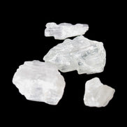 Clear Kunzite 4 crystals from Afghanistan 40.2ct  8g in sunlight -  Rocks and Things Store