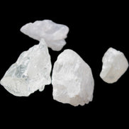 Four Clear Kunzite crystals from Afghanistan 40.2ct  8g in sunlight - Rocks and Things Store