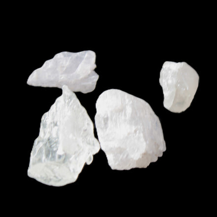 Four Clear Kunzite crystals from Afghanistan 40.2ct  8g in sunlight - Rocks and Things Store