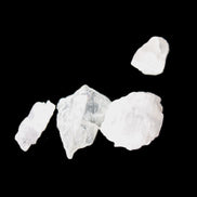 Four Clear Kunzite crystals from Afghanistan 40.2ct  8g in sunlight - Rocks and Things Store