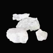 Four Clear Kunzite crystals from Afghanistan 40.2ct  8g in sunlight - Rocks and Things Store