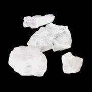 Four Clear Kunzite crystals from Afghanistan 40.2ct  8g in sunlight - Rocks and Things Store