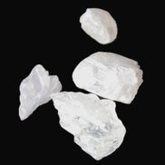 Four Clear Kunzite crystals from Afghanistan 40.2ct  8g in sunlight - Rocks and Things Store