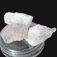 Pink/Lilac Kunzite 3 crystals from Afghanistan 5-13g Rocks and Things