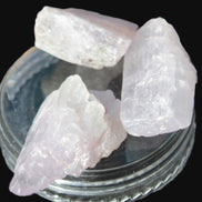 Pink/Lilac Kunzite 3 crystals from Afghanistan 5-13g Rocks and Things