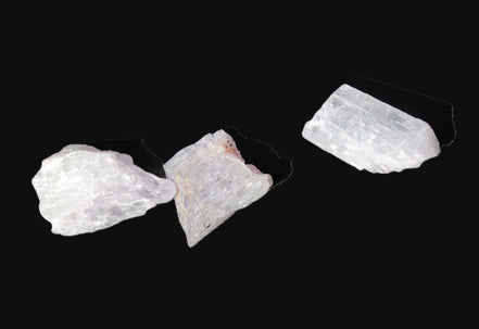 Pink/Lilac Kunzite 3 crystals from Afghanistan 5-13g Rocks and Things