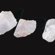 Pink/Lilac Kunzite 3 crystals from Afghanistan 5-13g Rocks and Things