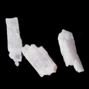Three Pink-Lilac Kunzite crystals from Afghanistan 5-13g Rocks and Things