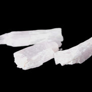 Three Pink-Lilac Kunzite crystals from Afghanistan 5-13g Rocks and Things