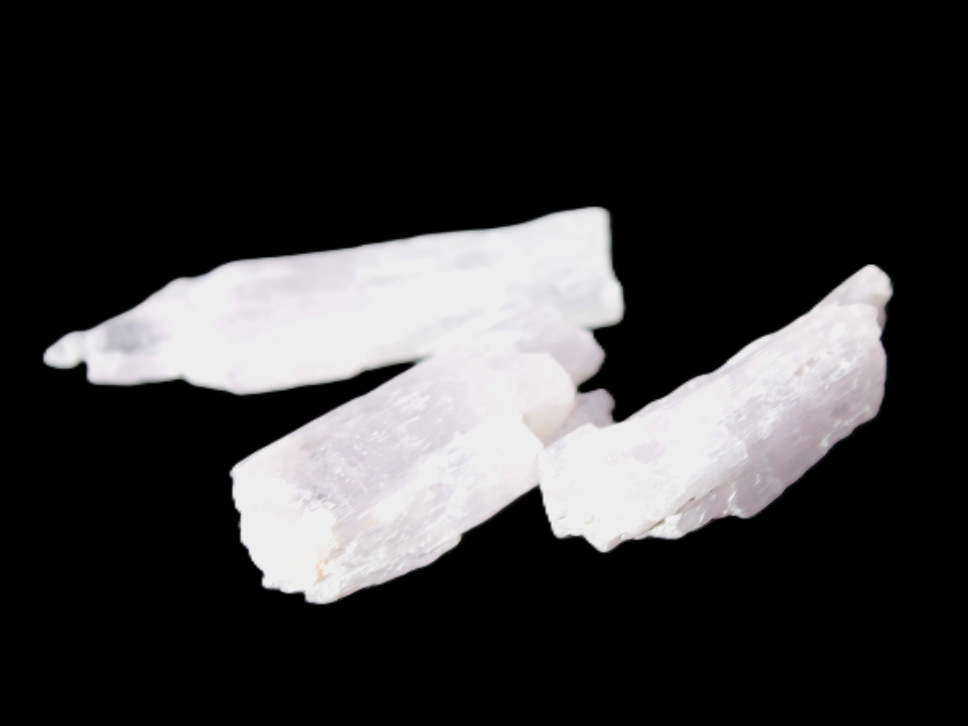 Three Pink-Lilac Kunzite crystals from Afghanistan 5-13g Rocks and Things