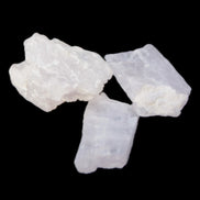 Three Pink-Lilac Kunzite crystals from Afghanistan 5-13g Rocks and Things