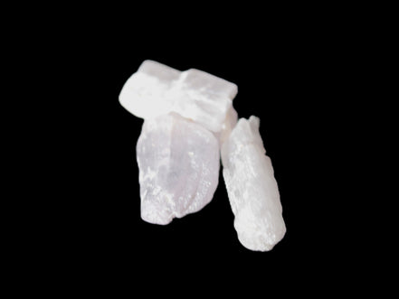 Three Pink-Lilac Kunzite crystals from Afghanistan 5-13g Rocks and Things