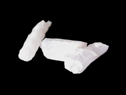 Three Pink-Lilac Kunzite crystals from Afghanistan 5-13g Rocks and Things