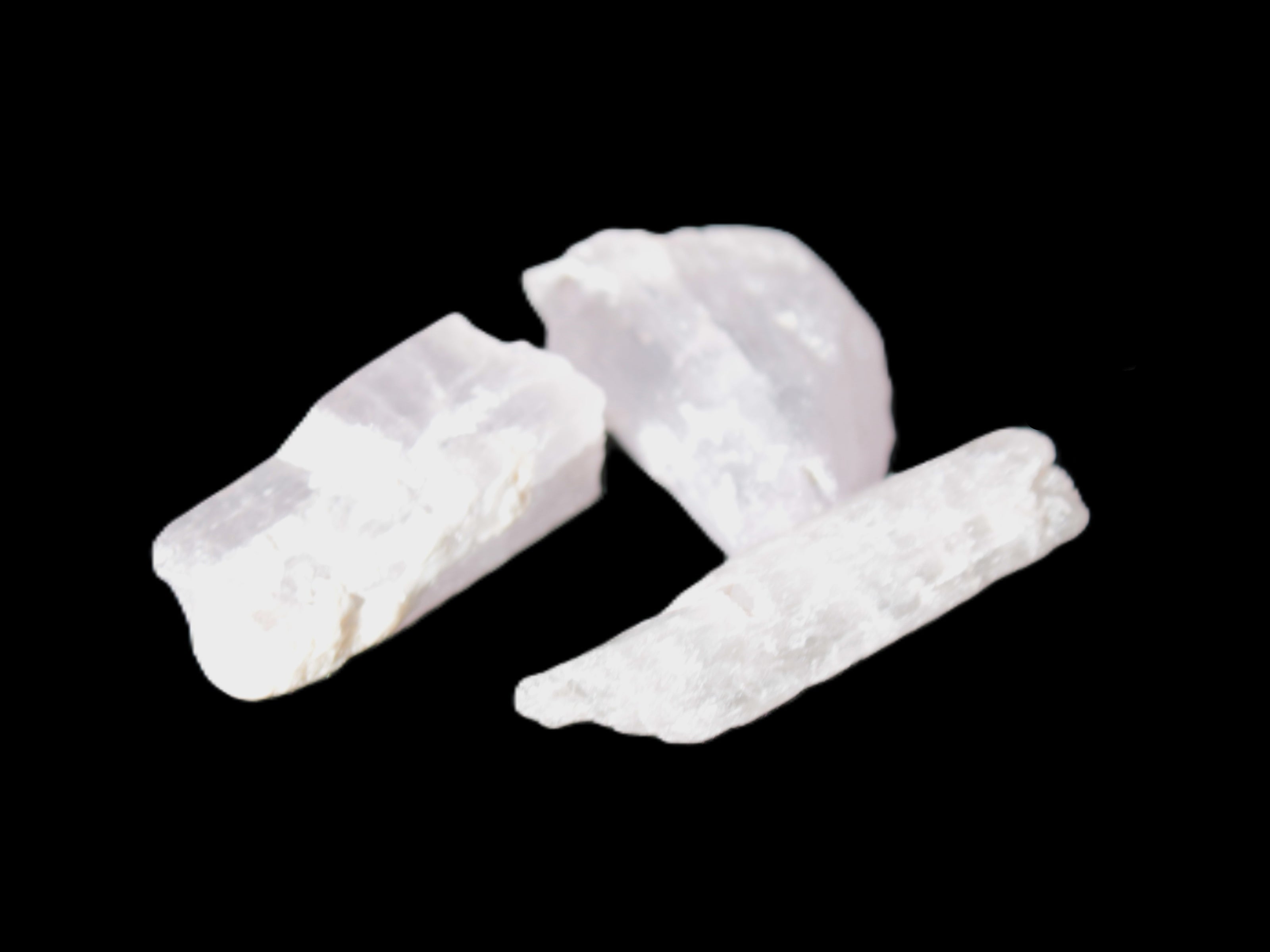 Three Pink-Lilac Kunzite crystals from Afghanistan 5-13g Rocks and Things