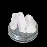 Three Pink-Lilac Kunzite crystals from Afghanistan 5-13g Rocks and Things