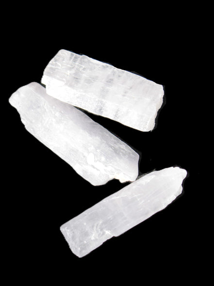 Three Pink-Lilac Kunzite crystals from Afghanistan 5-13g Rocks and Things