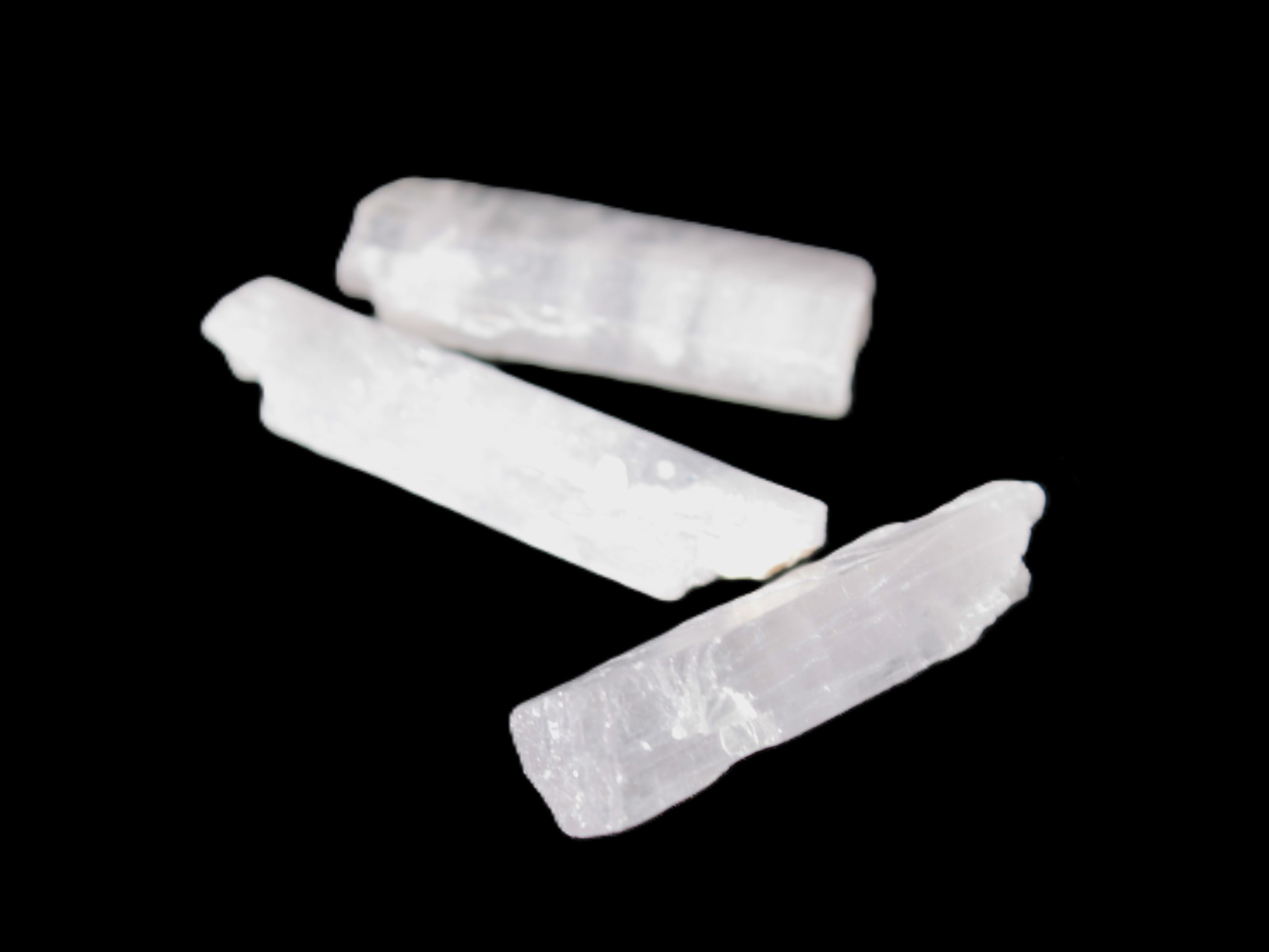 Three Pink-Lilac Kunzite crystals from Afghanistan 5-13g Rocks and Things