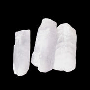 Three Pink-Lilac Kunzite crystals from Afghanistan 5-13g Rocks and Things