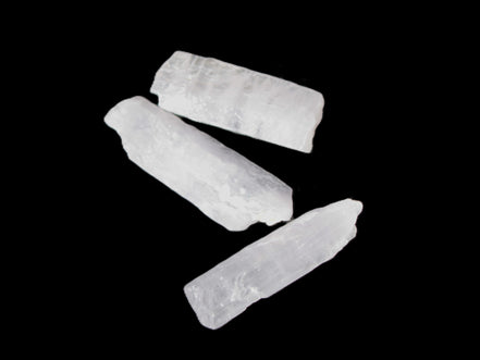 Three Pink-Lilac Kunzite crystals from Afghanistan 5-13g Rocks and Things