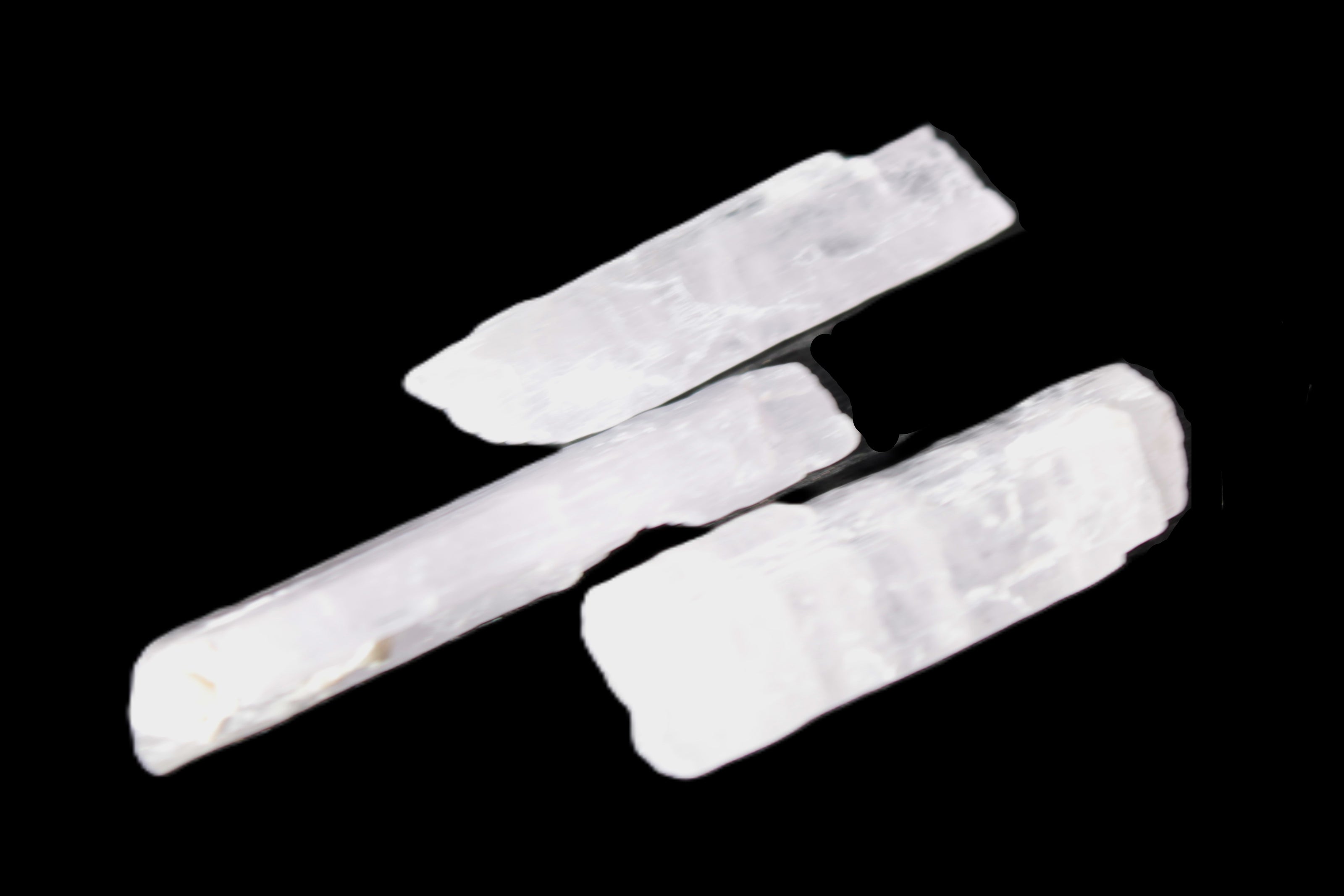 Three Pink-Lilac Kunzite crystals from Afghanistan 5-13g Rocks and Things
