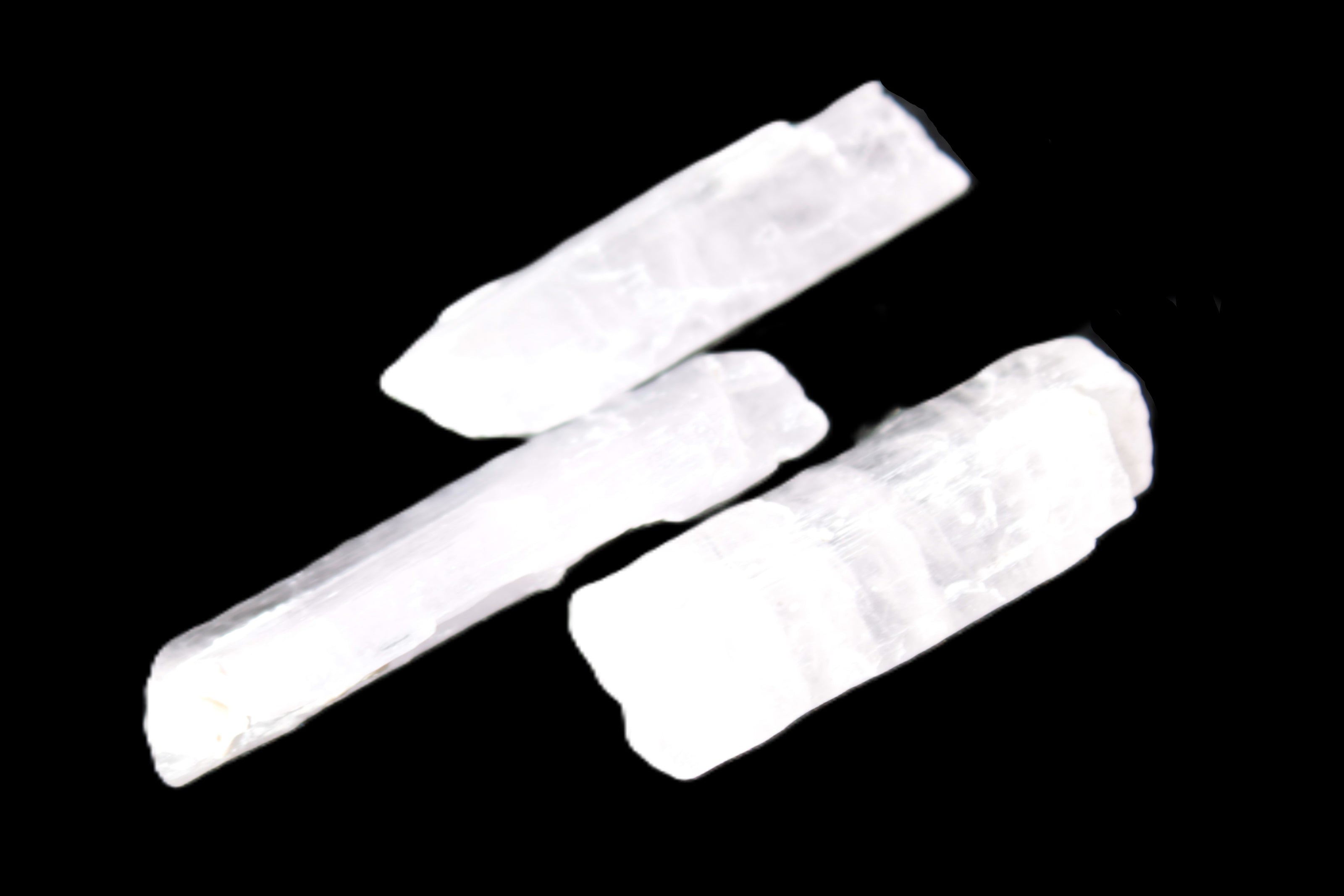 Three Pink-Lilac Kunzite crystals from Afghanistan 5-13g Rocks and Things
